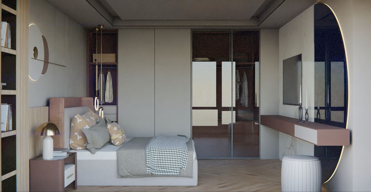 Modern Bedroom Interior Design in Uşak, Türkiye · Free Stock Photo