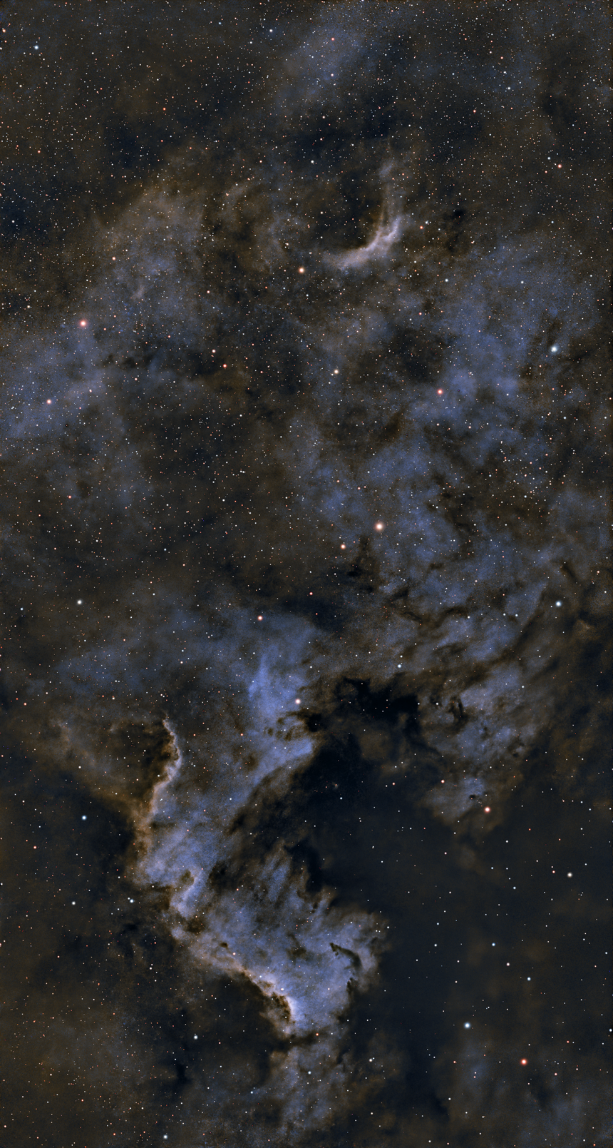 Cosmic dust clouds and stars — photo by Del Woodcock on Pexels