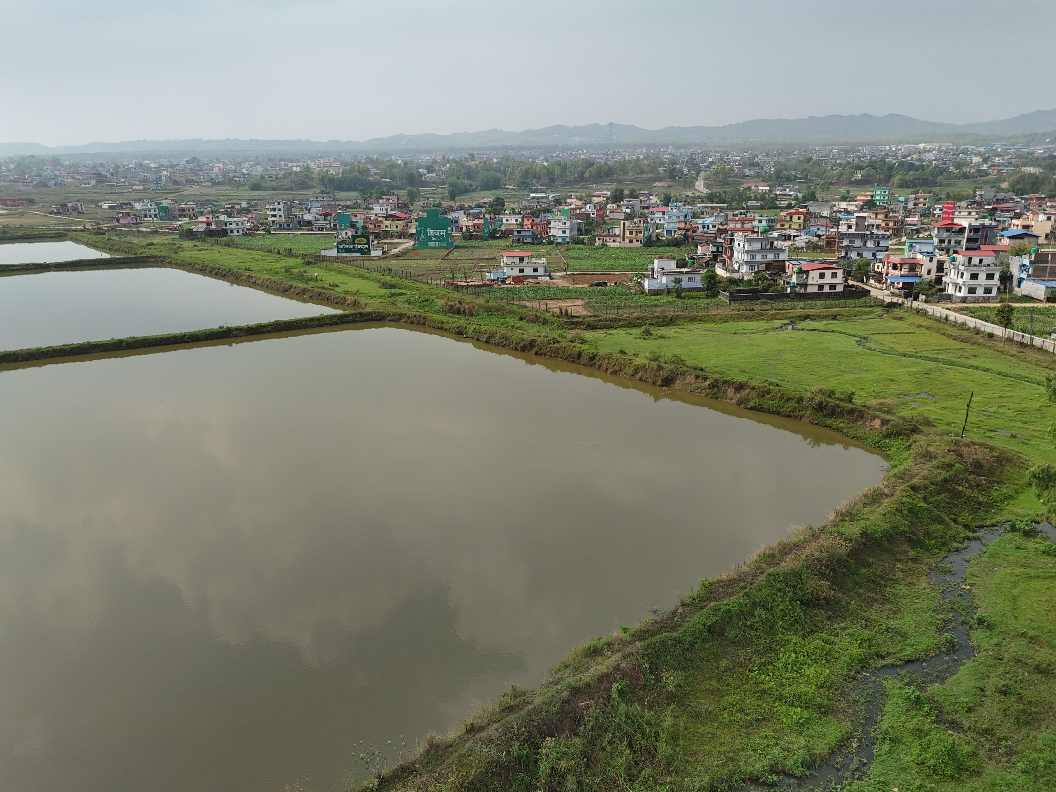 Aerial View of Urban and Rural Landscape in Nepal · Free Stock Photo