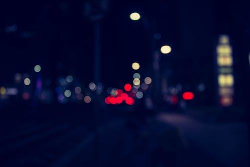 Gratis lagerfoto af gade, mørke, nat