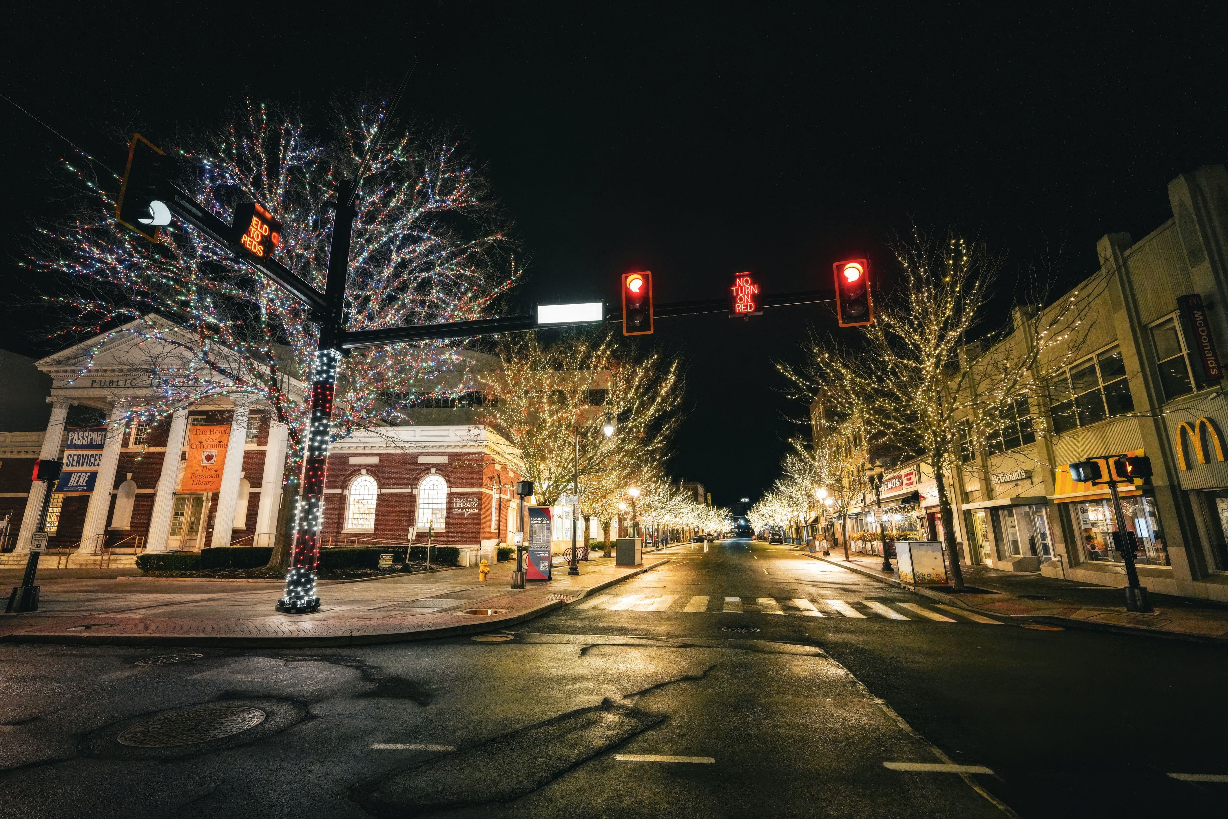 Capital Holiday Lights at Washington Park in December