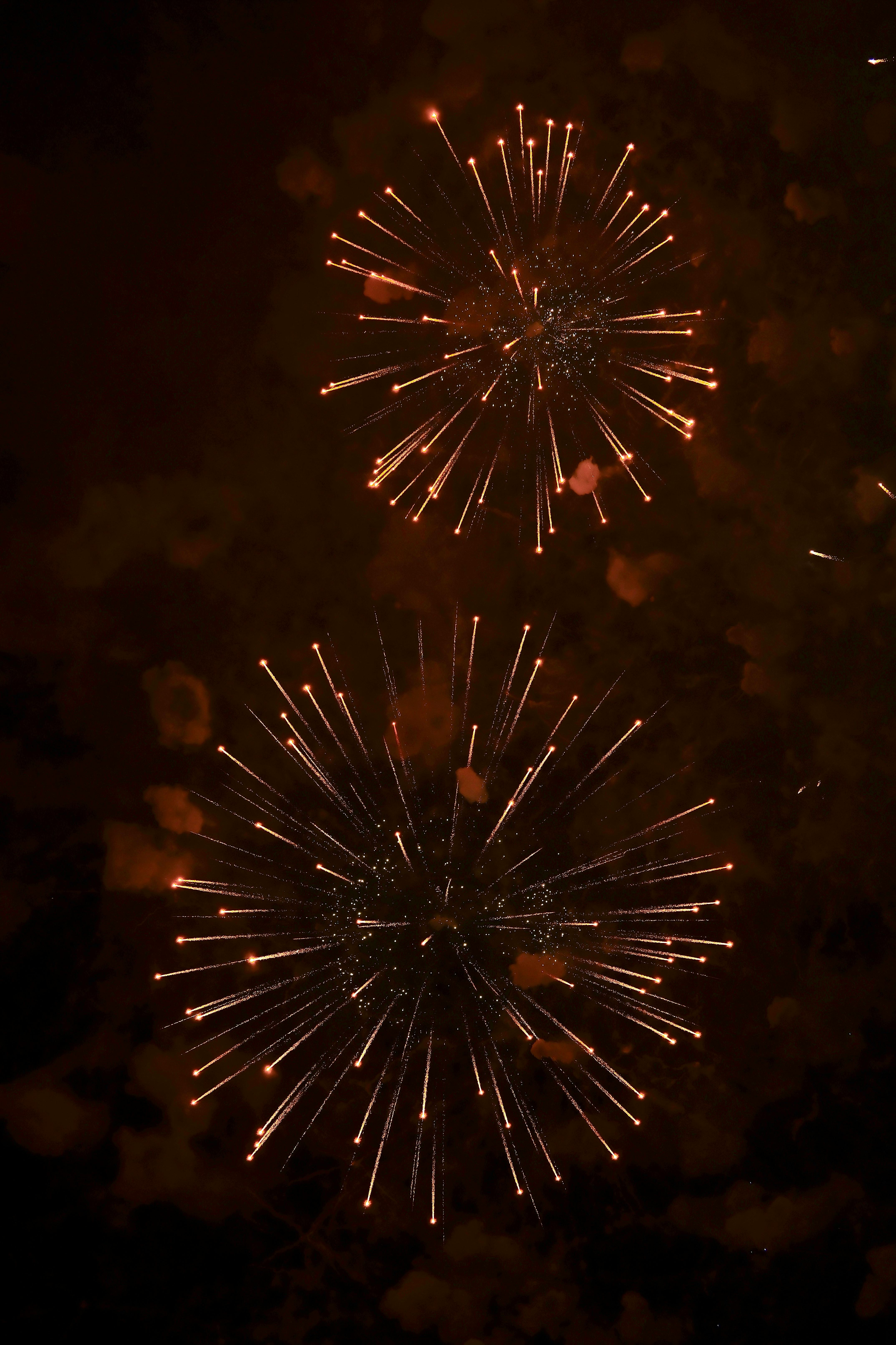 Free stock photo of fireworks display
