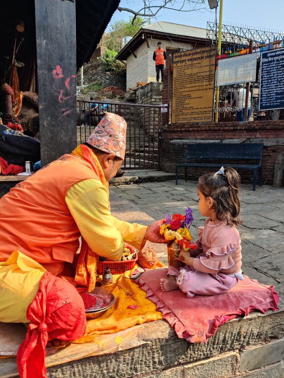 Children Engaging In Ritual Child Participating in Traditional Ceremony · Free Stock Photo
