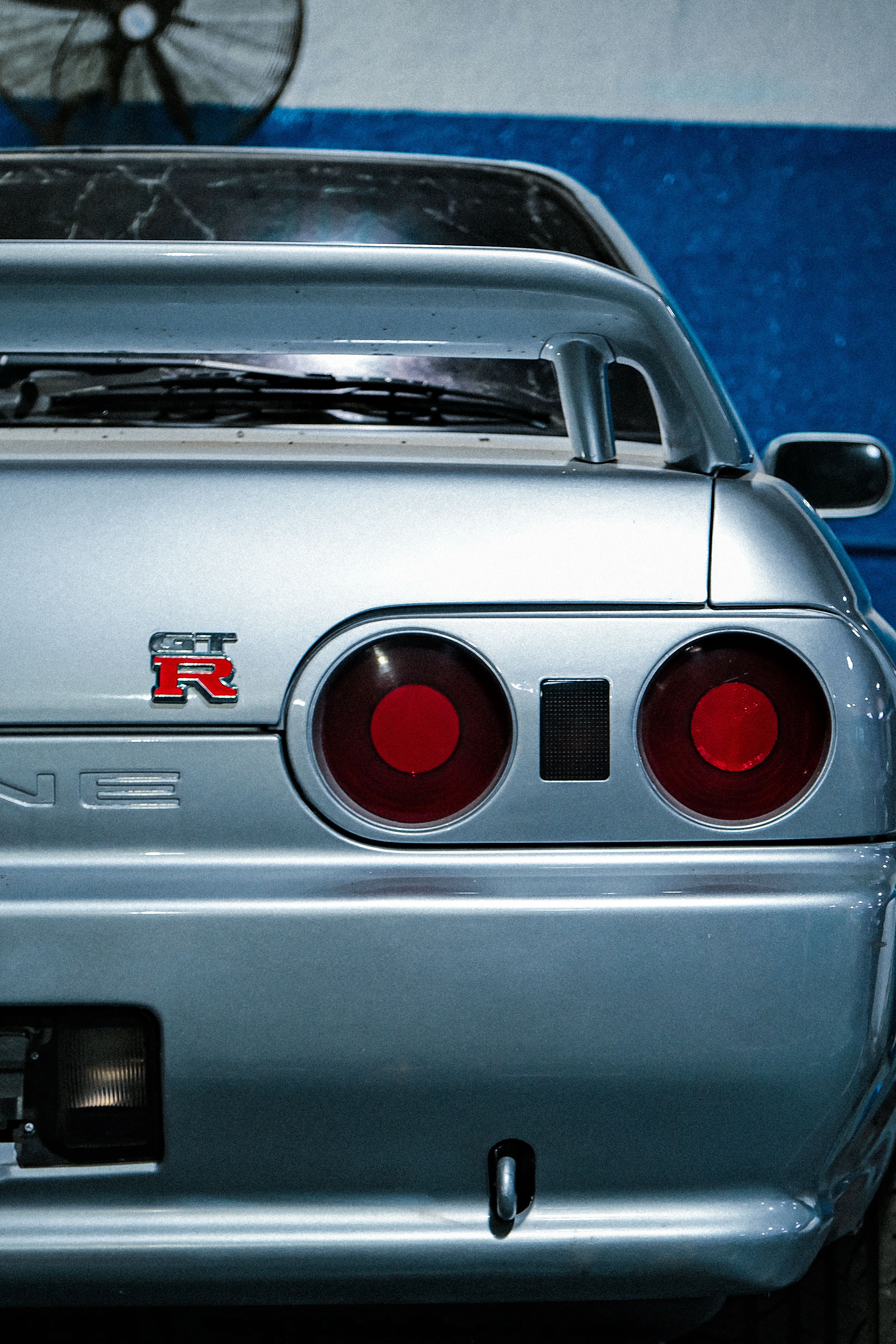 Nissan GT-R R34 Taillights in Dubai Garage · Free Stock Photo
