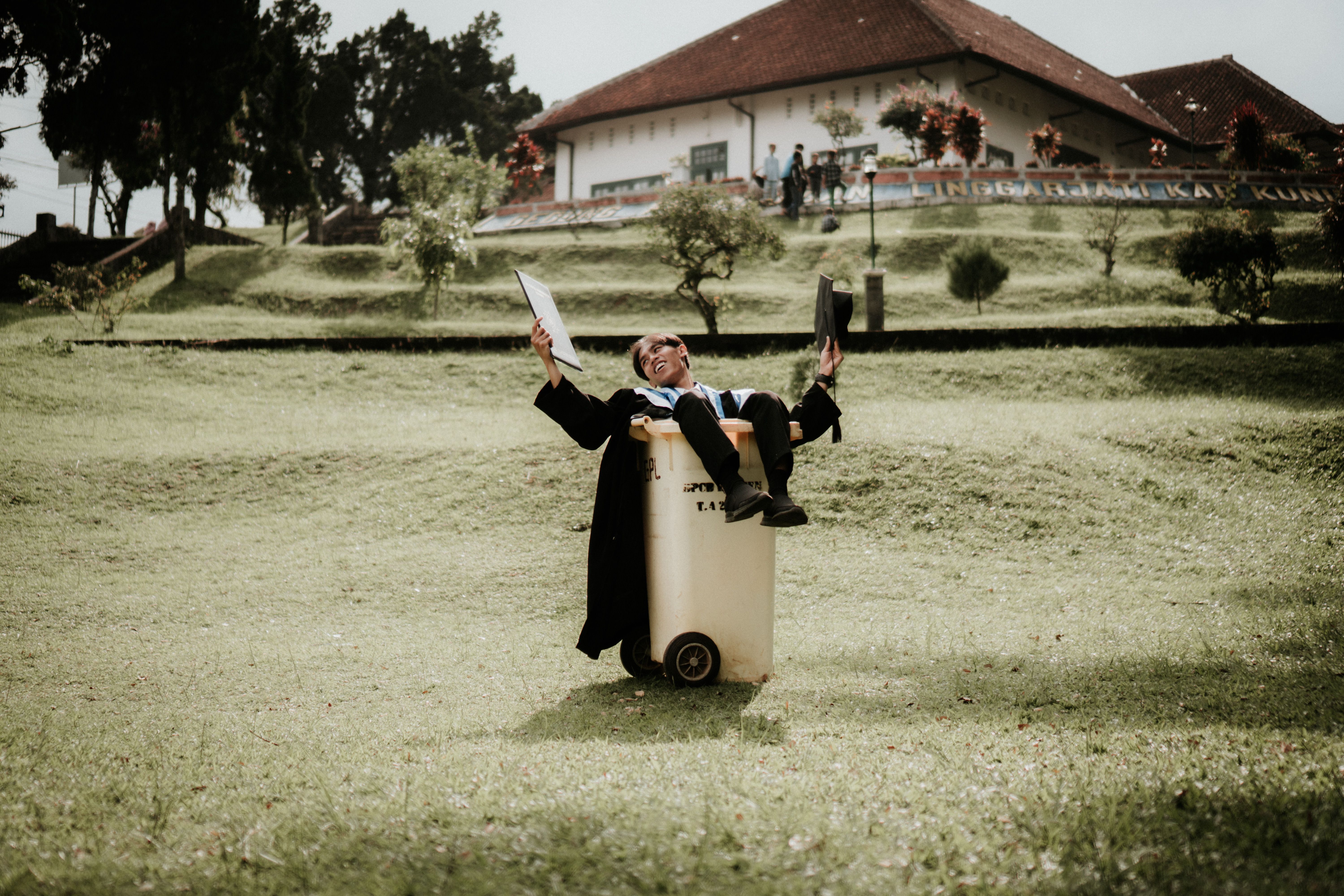 Playful Graduation Moment in West Java