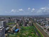 Mumbai's skyline with pockets of green