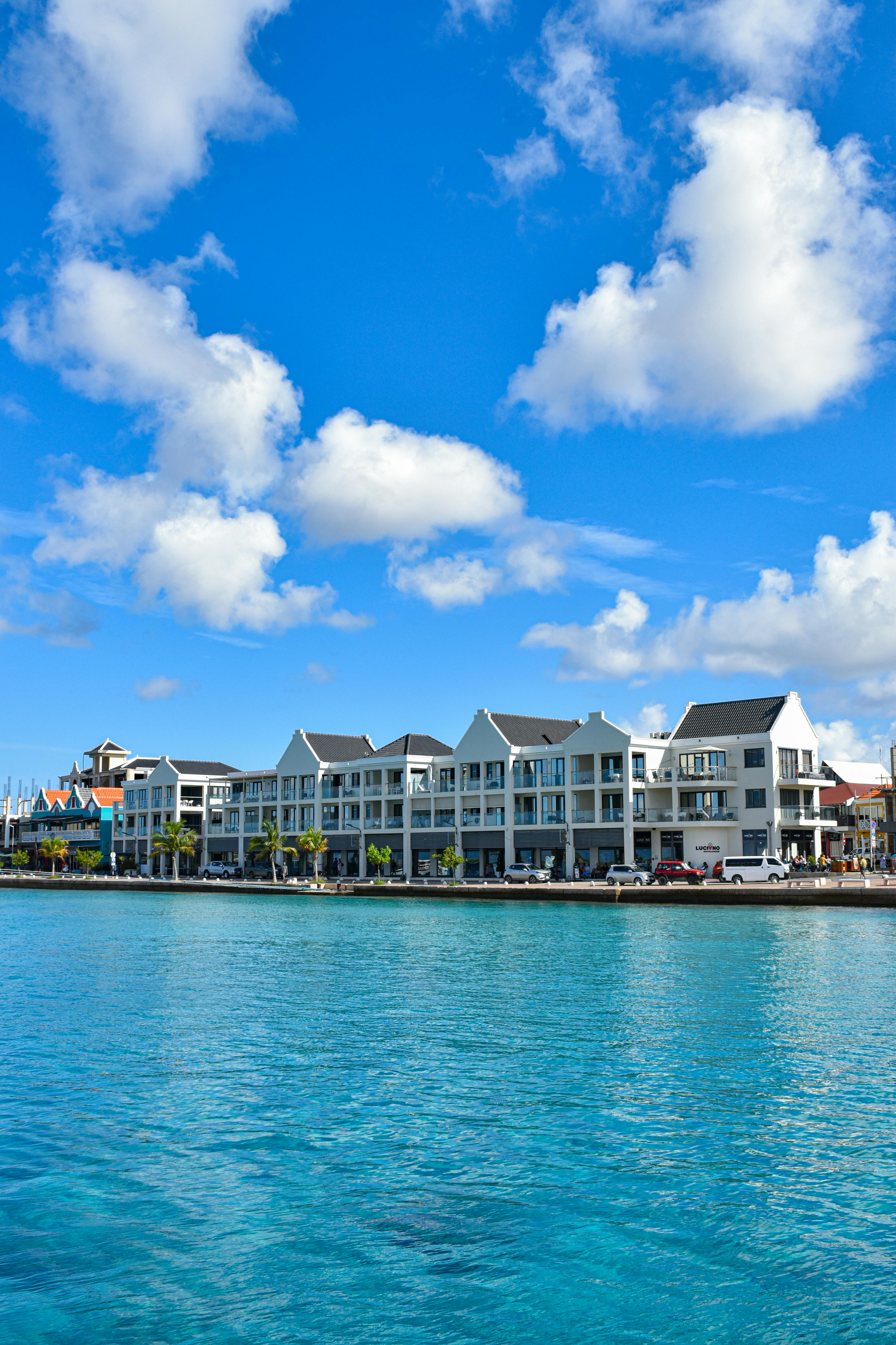 Free stock photo of aesthetic sky, autumn colors, blue ocean