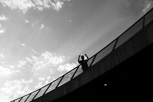 Free stock photo of black and white doctor, classic monochrome look, clinical environment