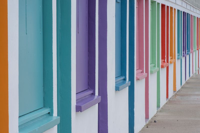 Colorful Columns · Free Stock Photo