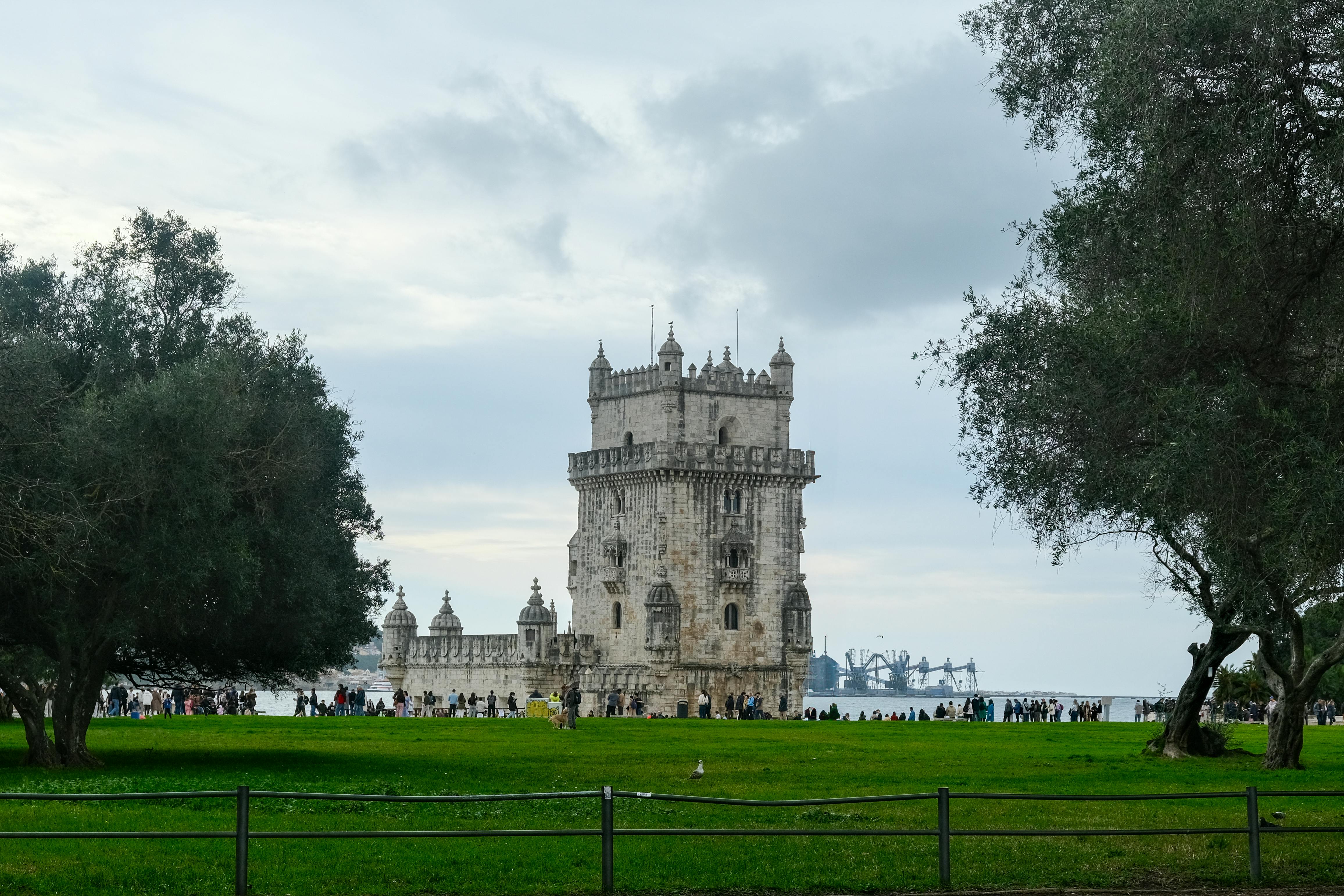 Free stock photo of belém, park, torre de belém