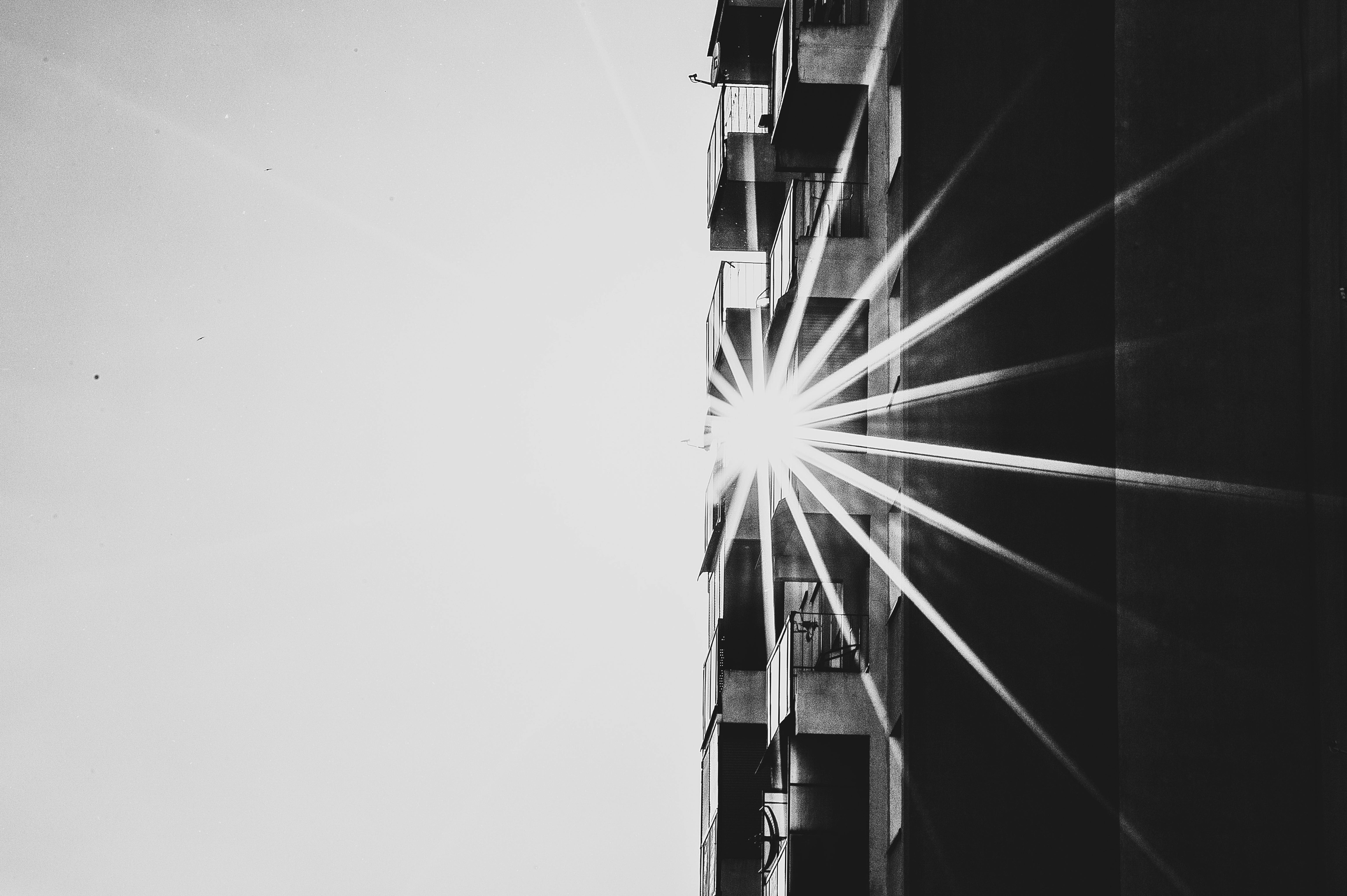 Gratis lagerfoto af abstrakt, arkitektur, blackandwhitephotography Lagerfoto