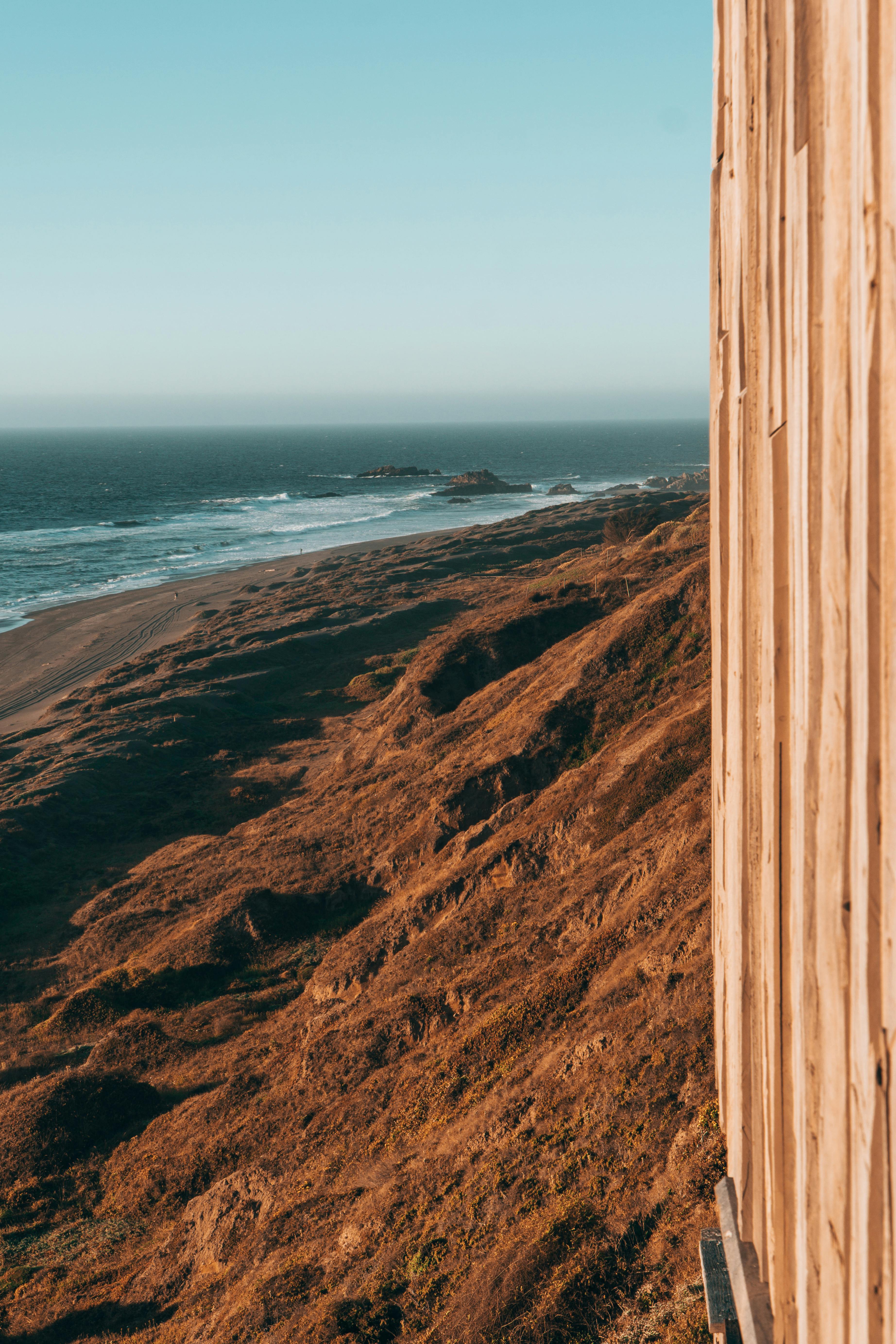 Breathtaking view of Matanzas coastline with rugged cliffs and ocean waves under a clear sky.