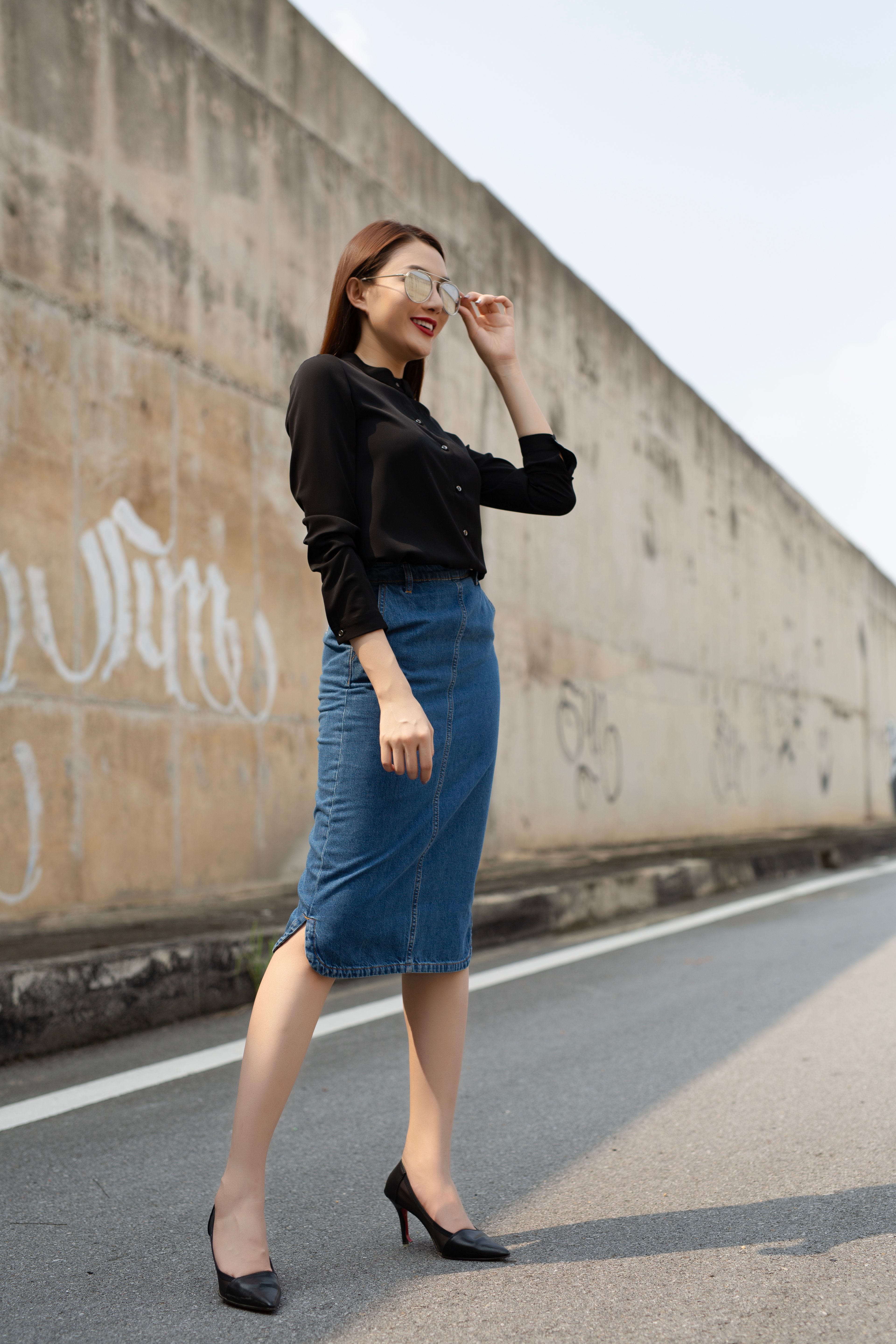 Chemise en jean