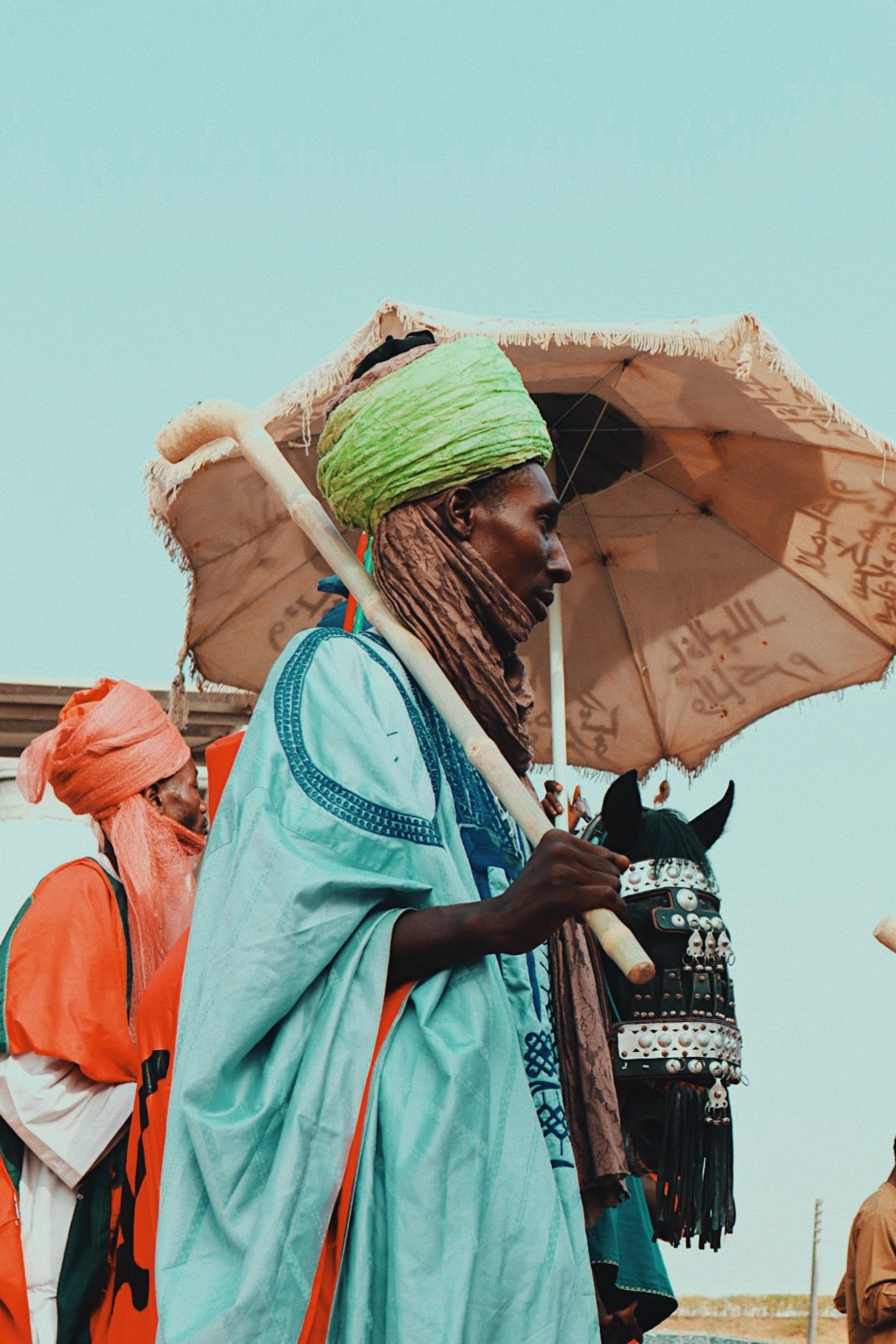 Traditional African Celebration with Colorful Attire · Free Stock Photo