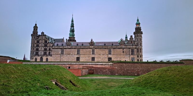 El castillo de Kronborg, en Helsingør