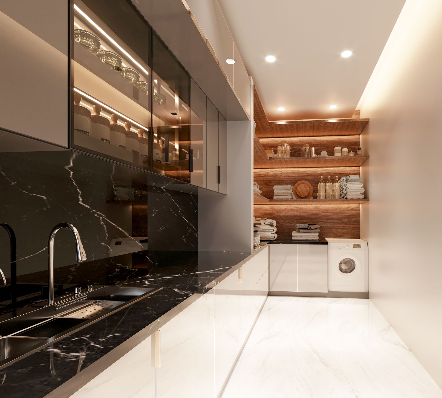 Premium laundry room for Miele appliance repair Dubai