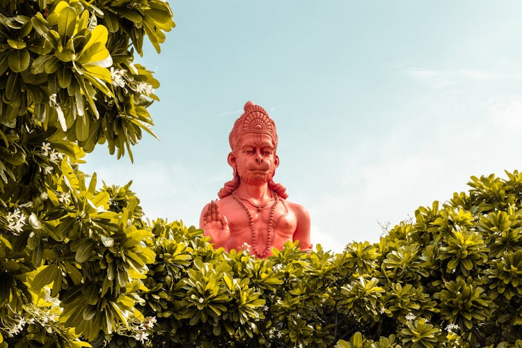 Photo Of Hanuman Hindu God Statue