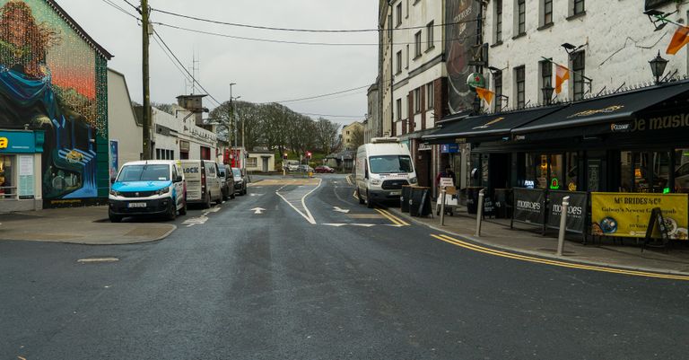 Gardaí appeal for dash‑cam footage after car crashes through Bridgend checkpoint