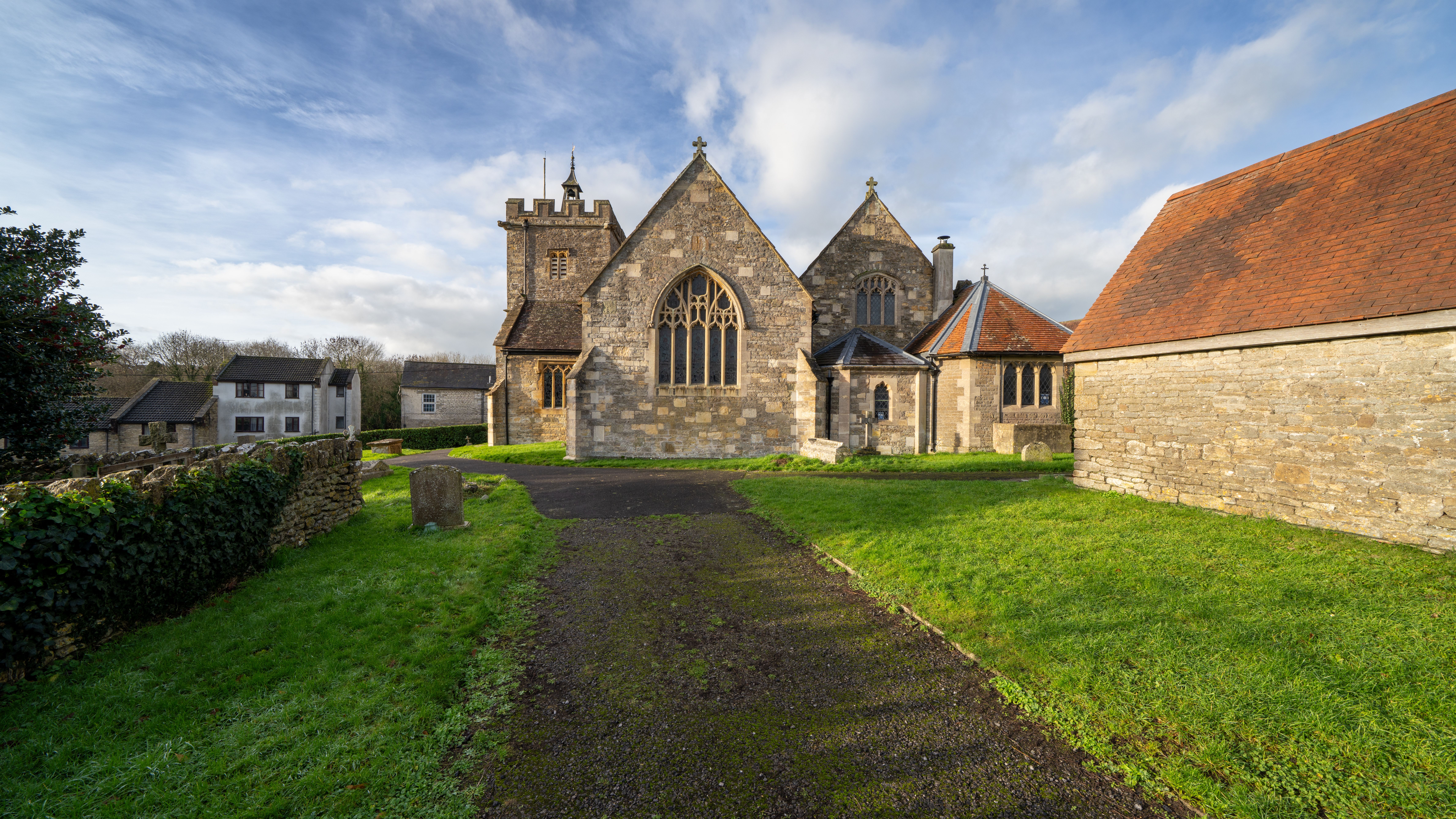 Historic Stone Church in Templecombe, England · Free Stock Photo