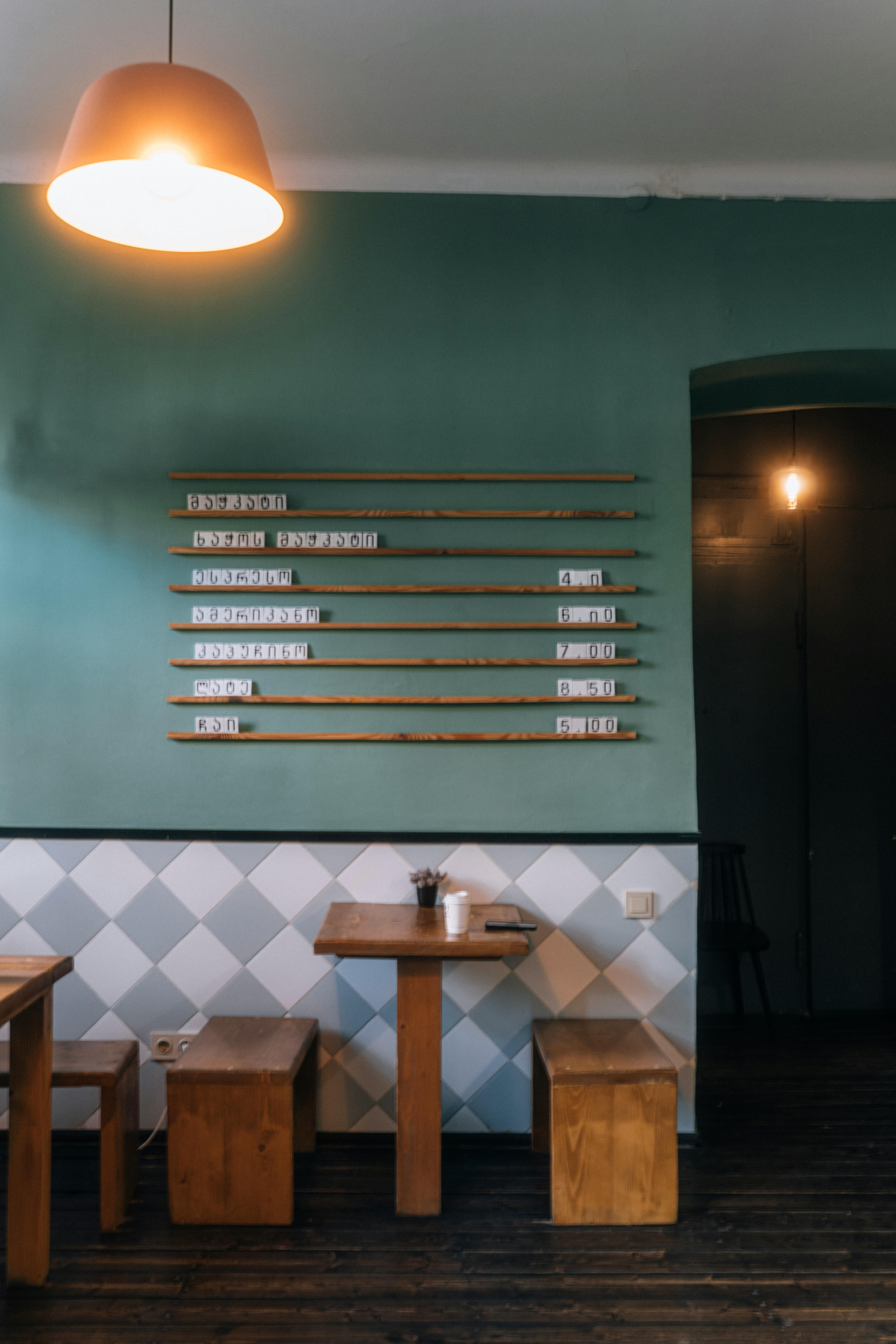 Couple having coffee in casual setting