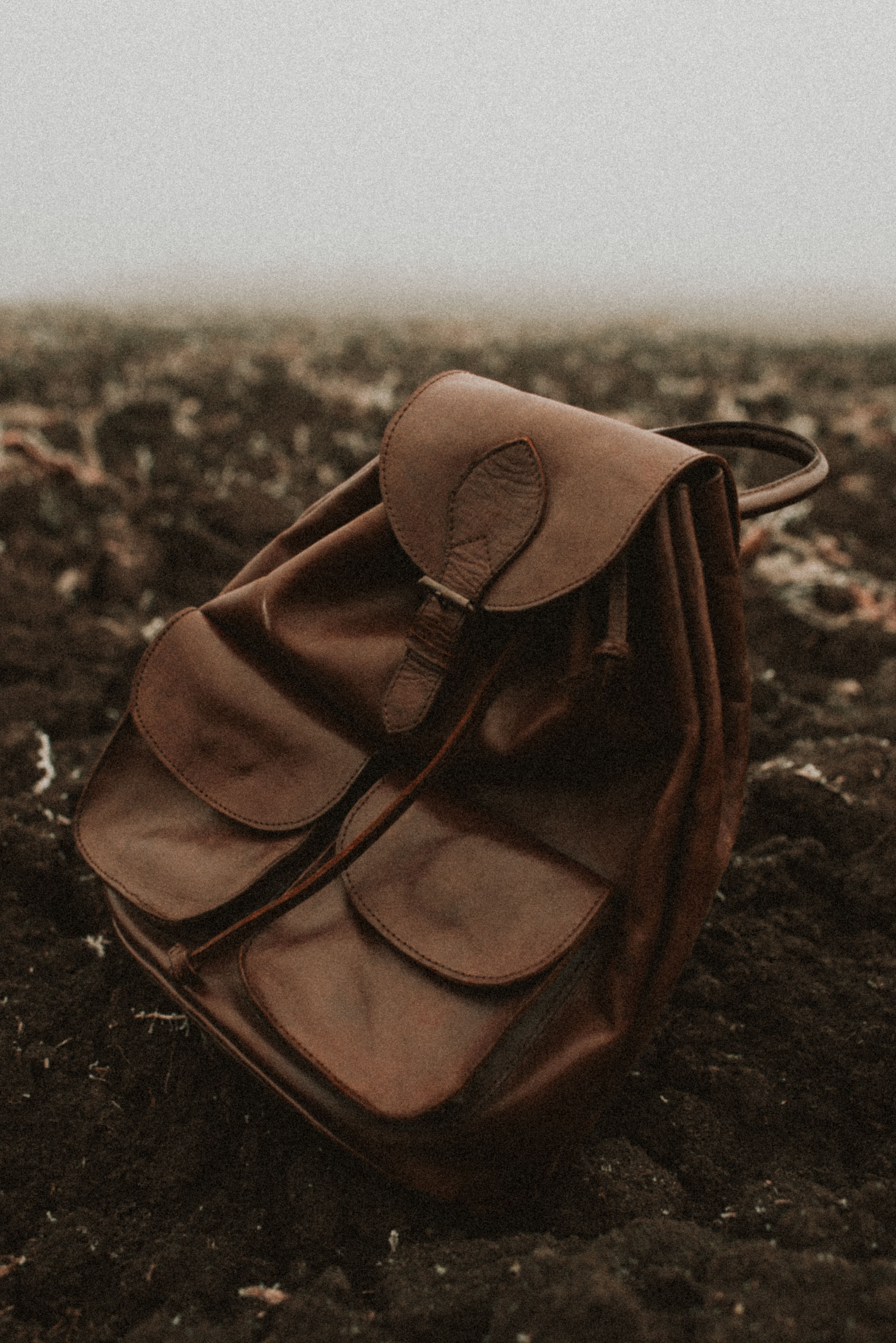 Brown Leather Satchel