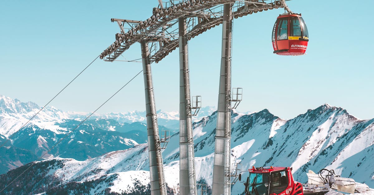 Free stock photo of adventure, alpine, cable car