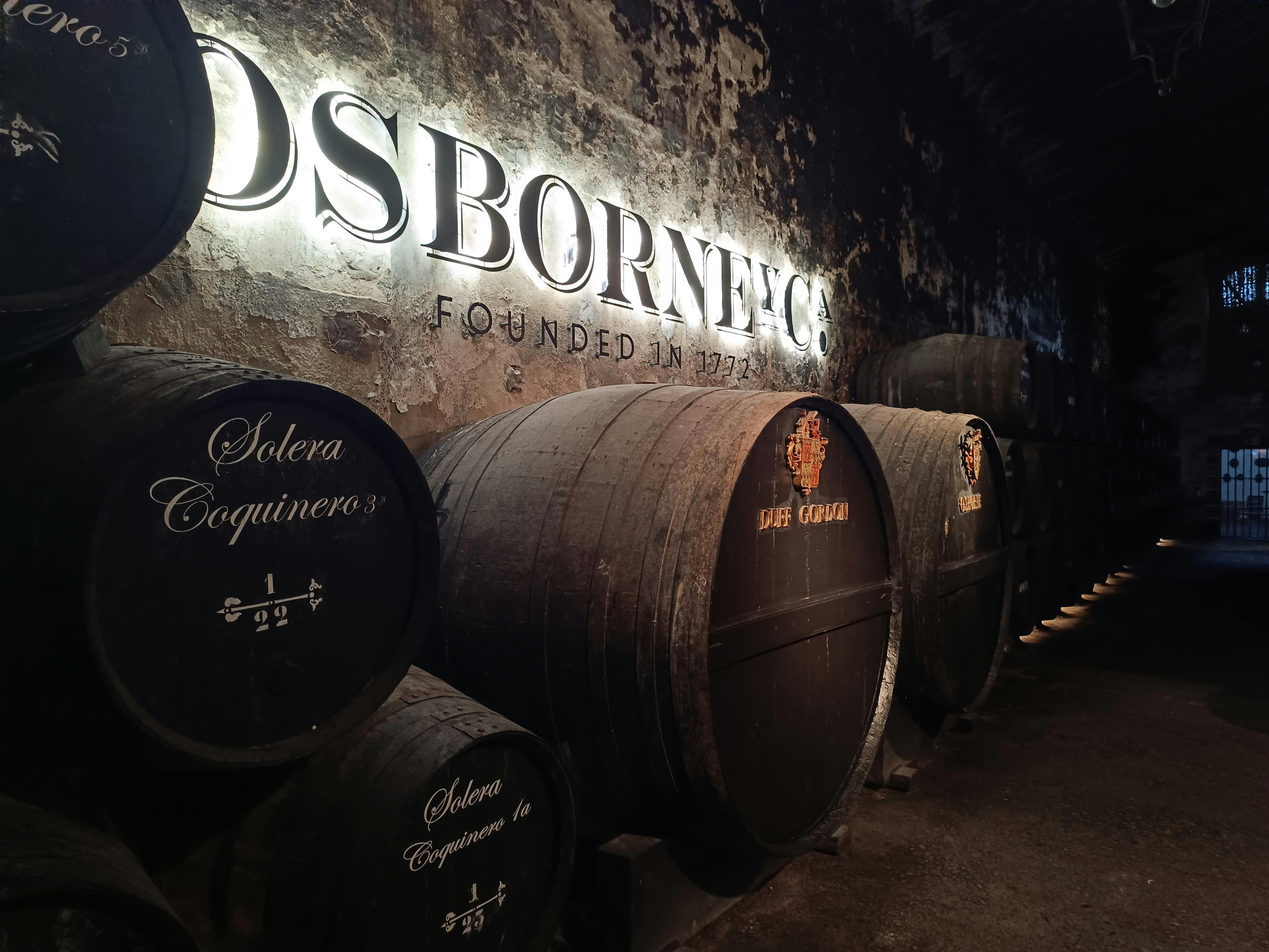 bodega Osborne en la calle los Moros de El Puerto de Santa María