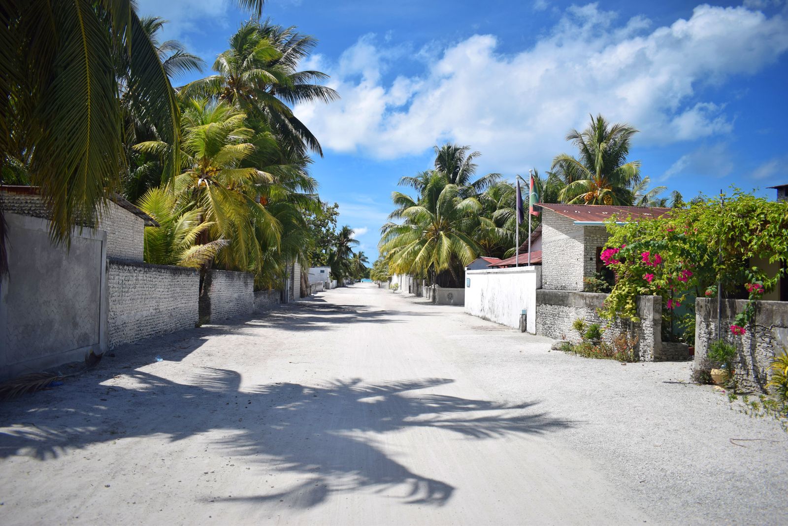 A southern village lane