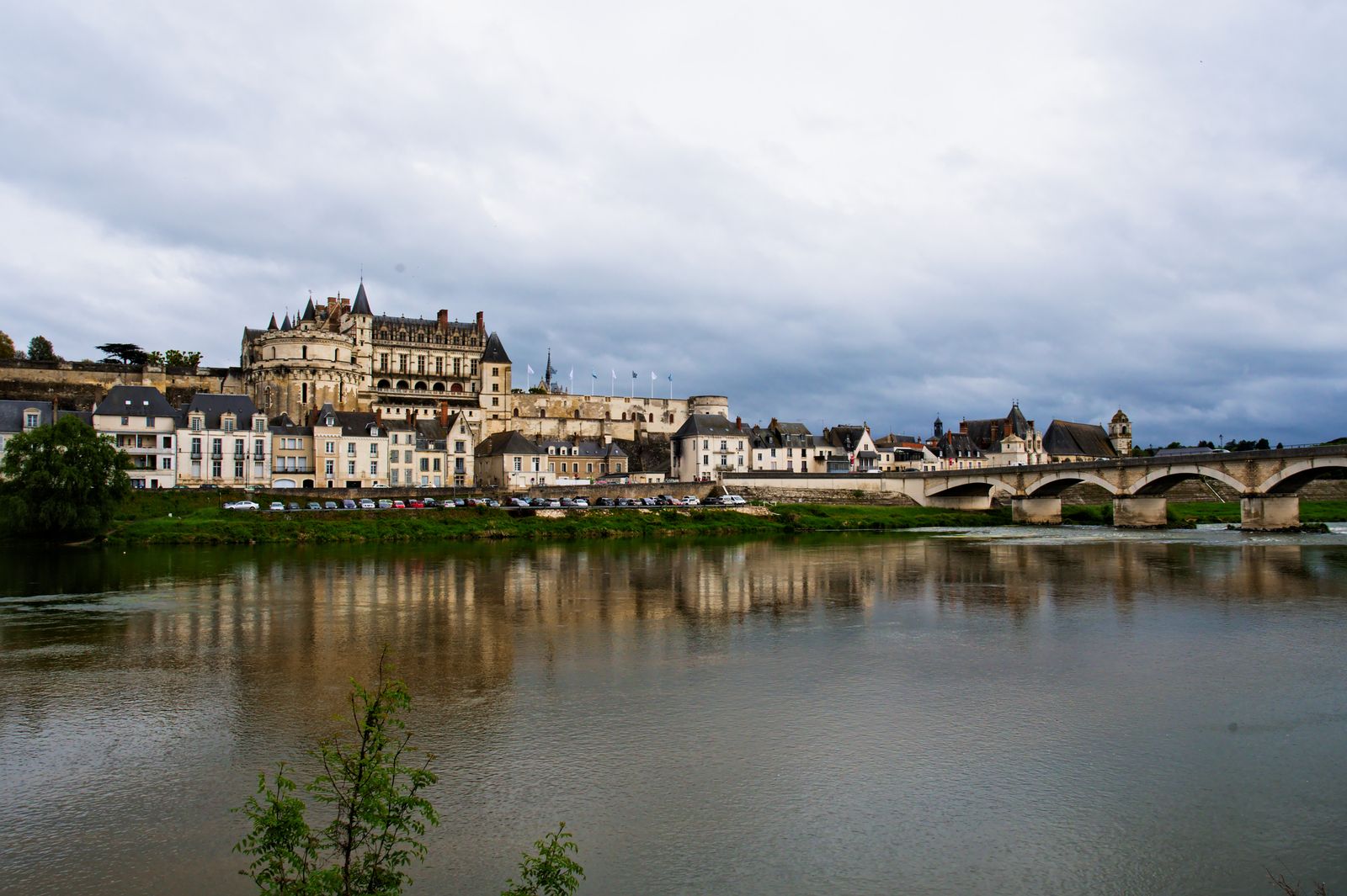 The Château d'Amboise above the Loire