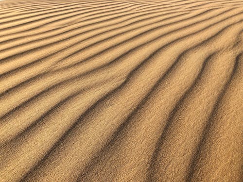 Aerial Photography of Desert