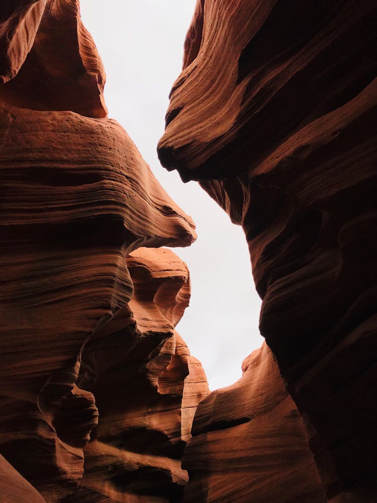 Rocky Cave During Day