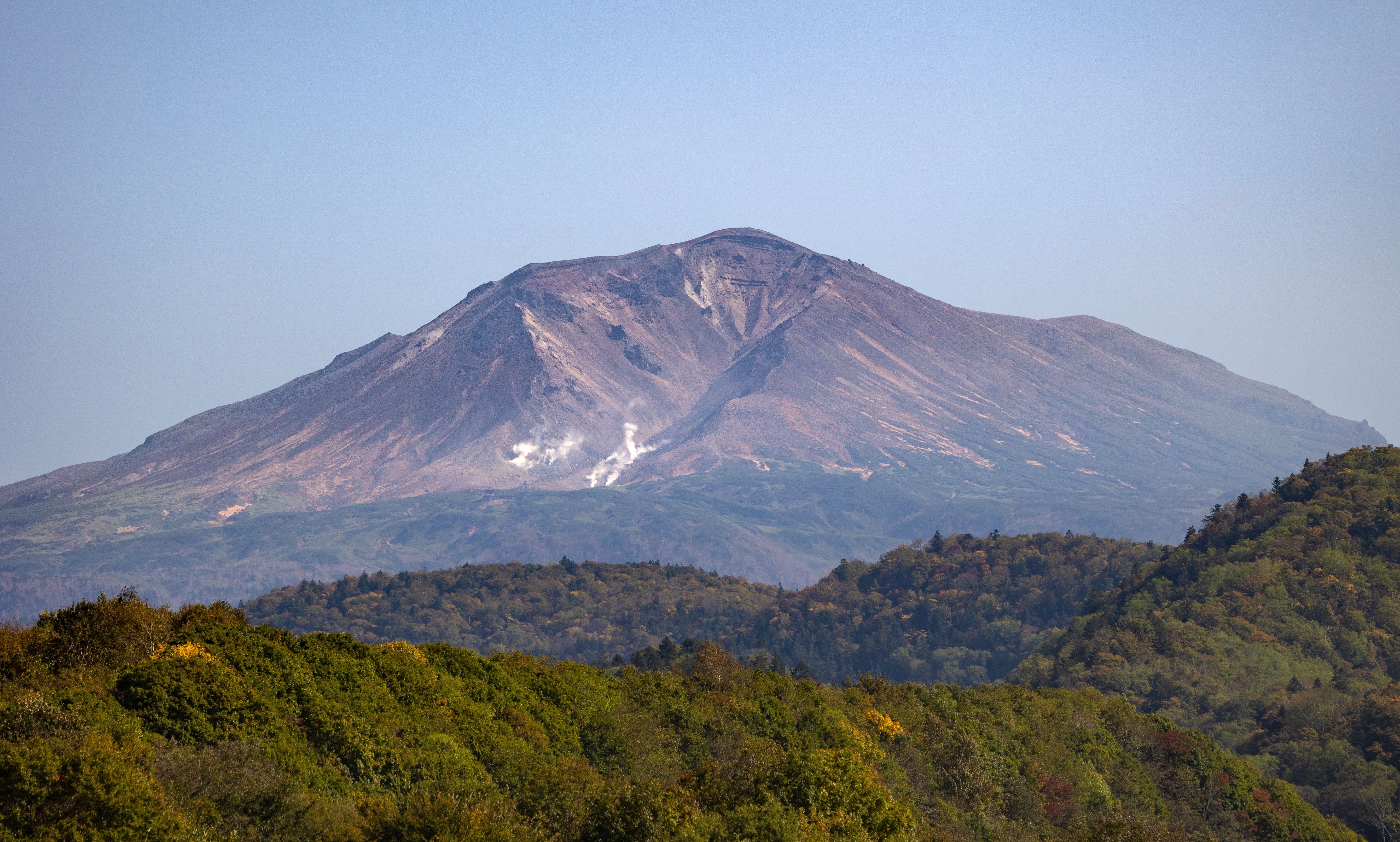 Majestic Volcanic Mountain in Hokkaido, Japan · Free Stock Photo