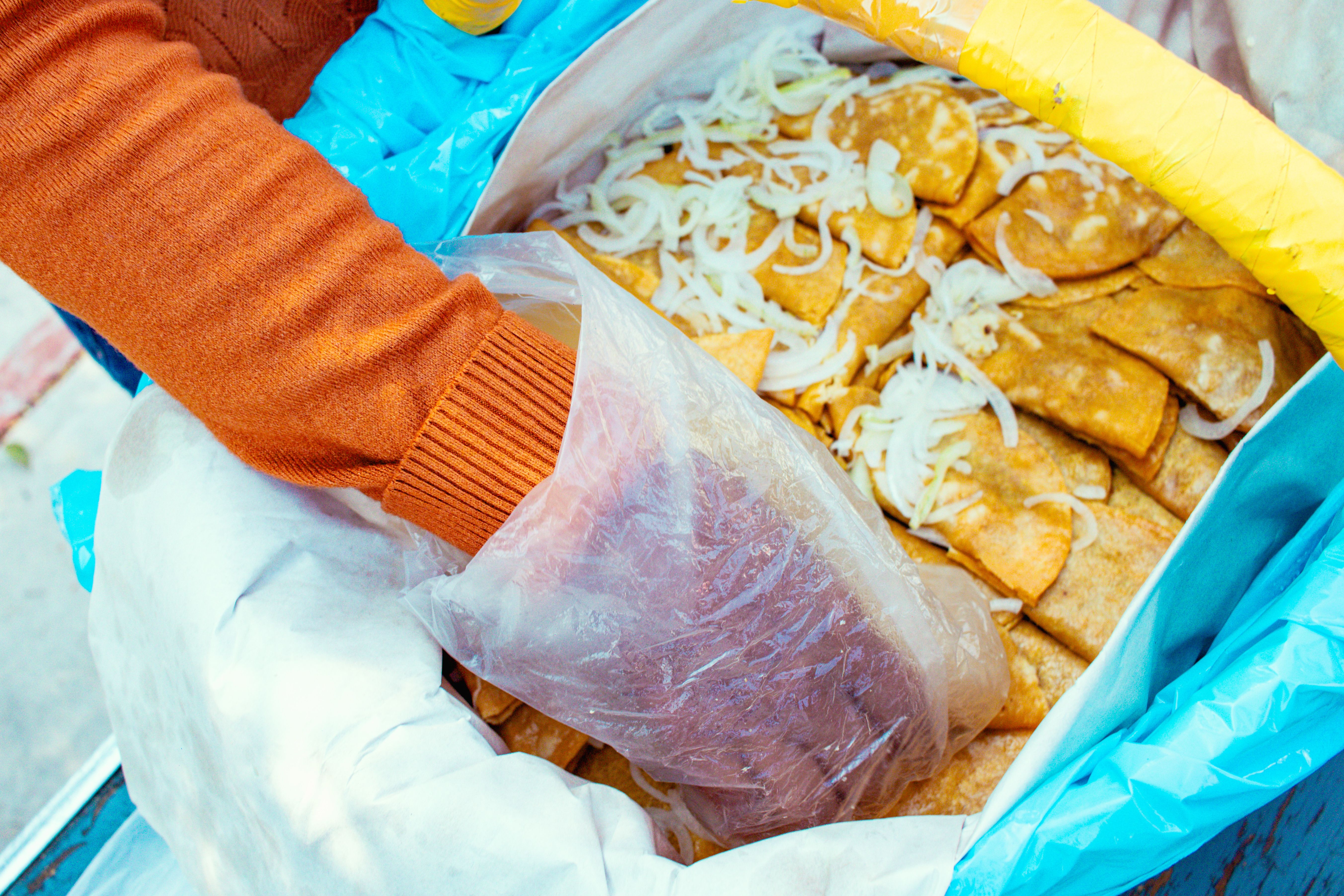 Cheesy Enchiladas with Chipotle Slaw