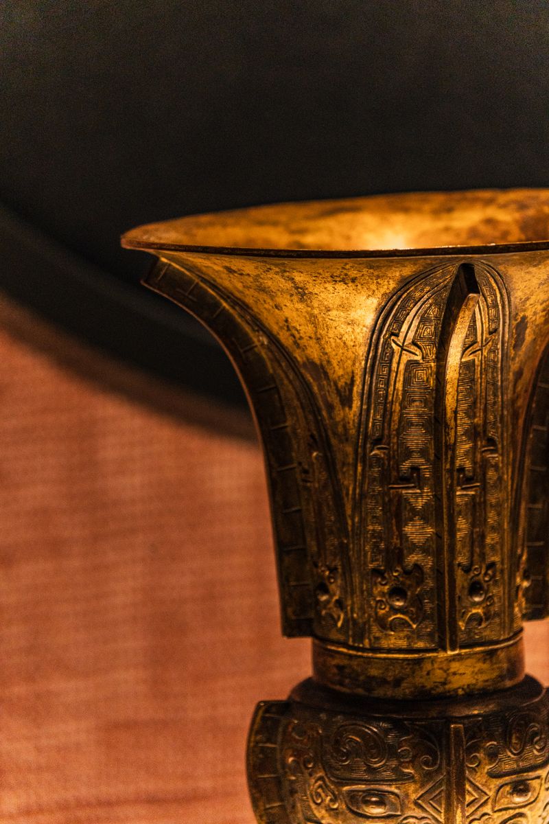 Engraved brass