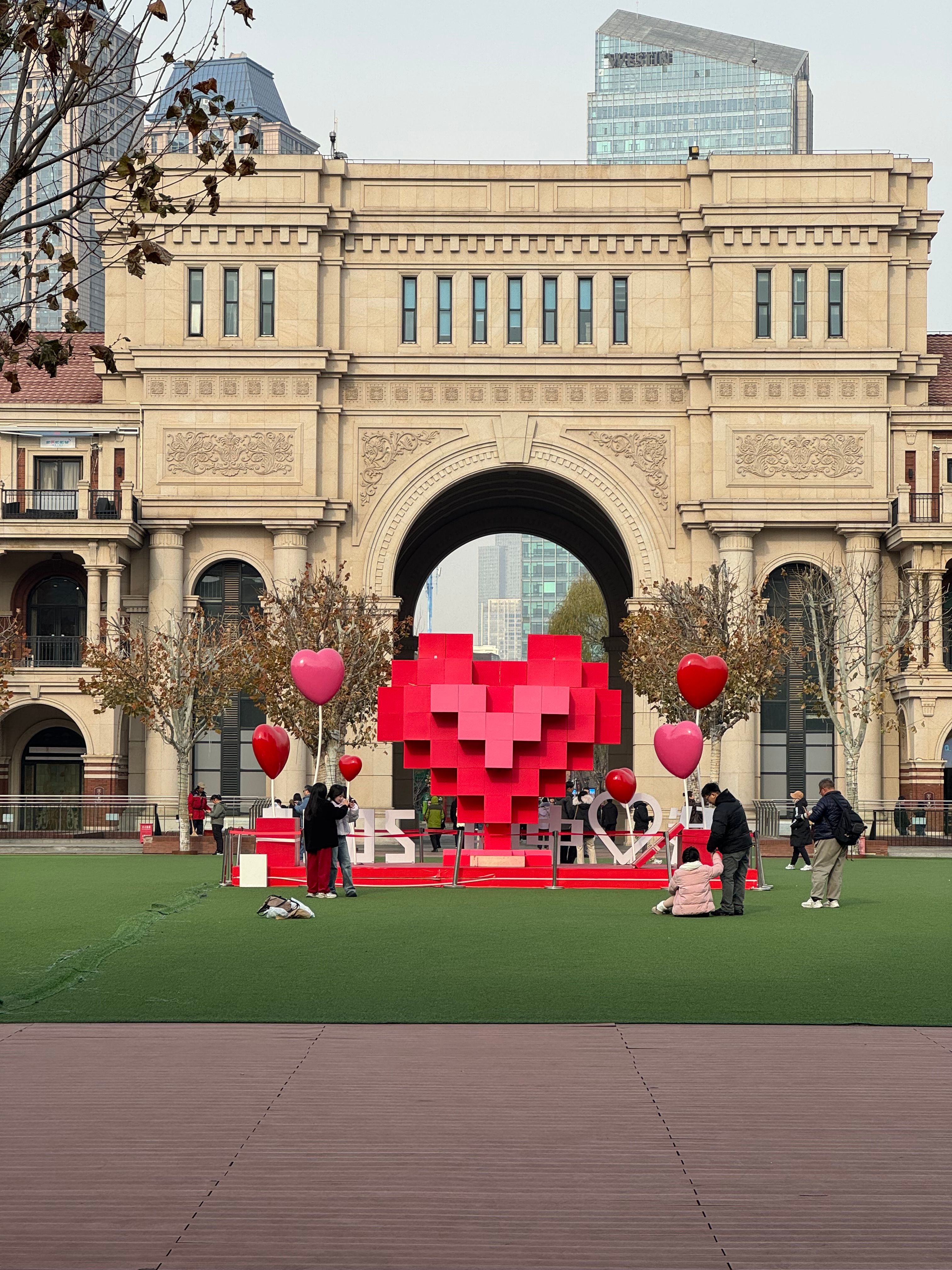 Colorful Heart Art Installation in Tianjin · Free Stock Photo