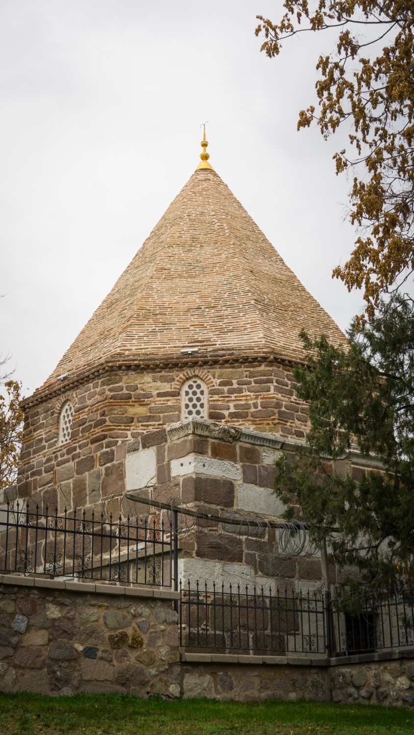 Historic Stone Building with Conical Roof · Free Stock Photo