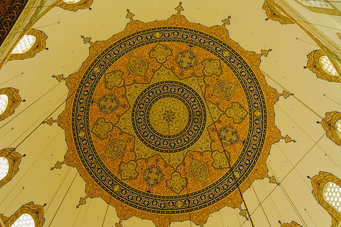 Interlocking Dome Pattern Pattern Intricate Dome Design with Ornate Patterns · Free Stock Photo