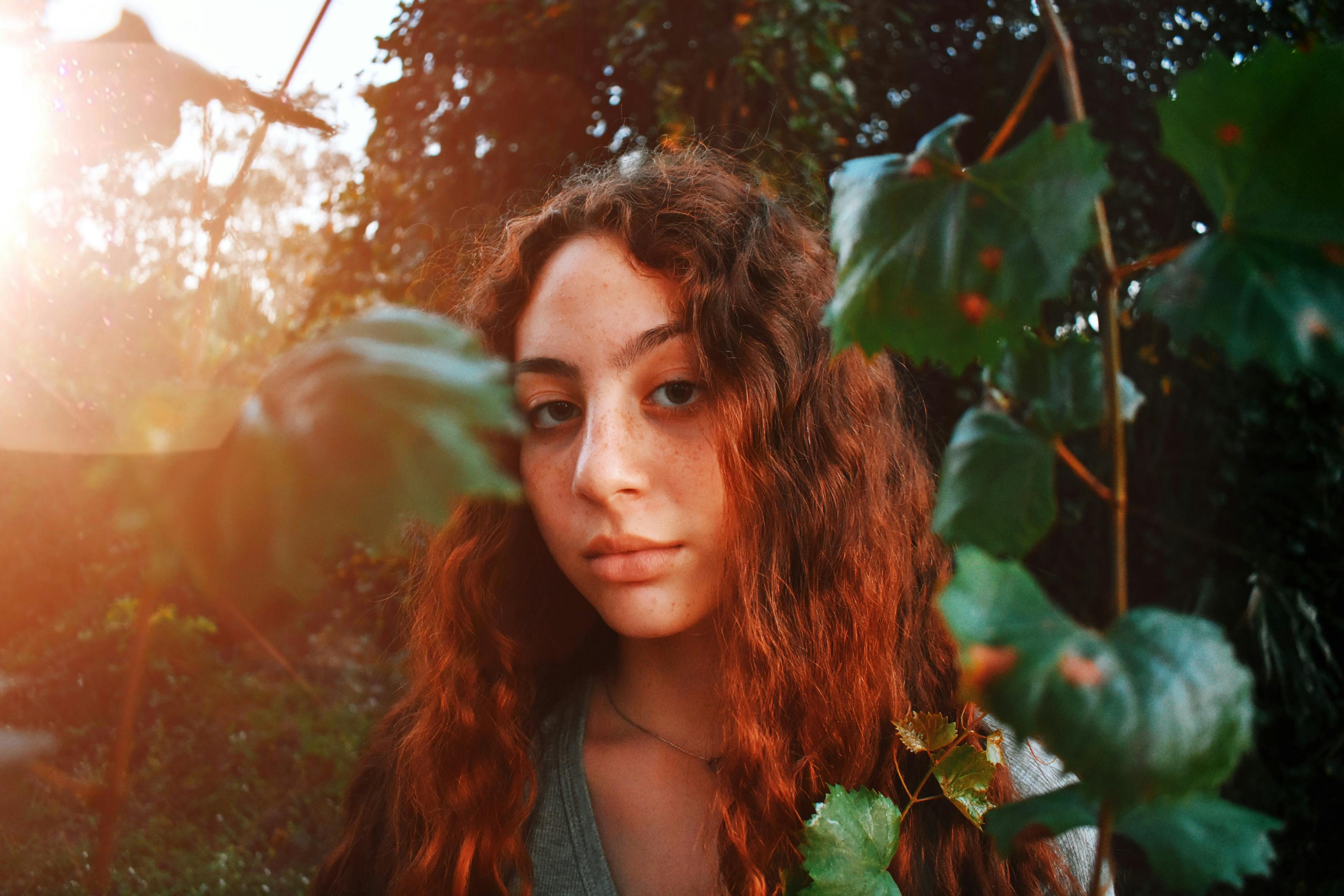 Pretty Woman With Red Hair · Free Stock Photo