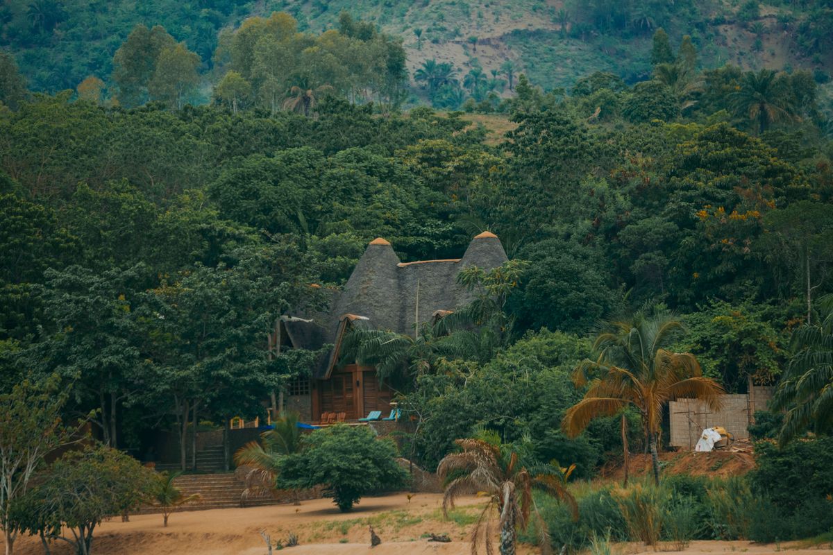 Luxury safari lodge
