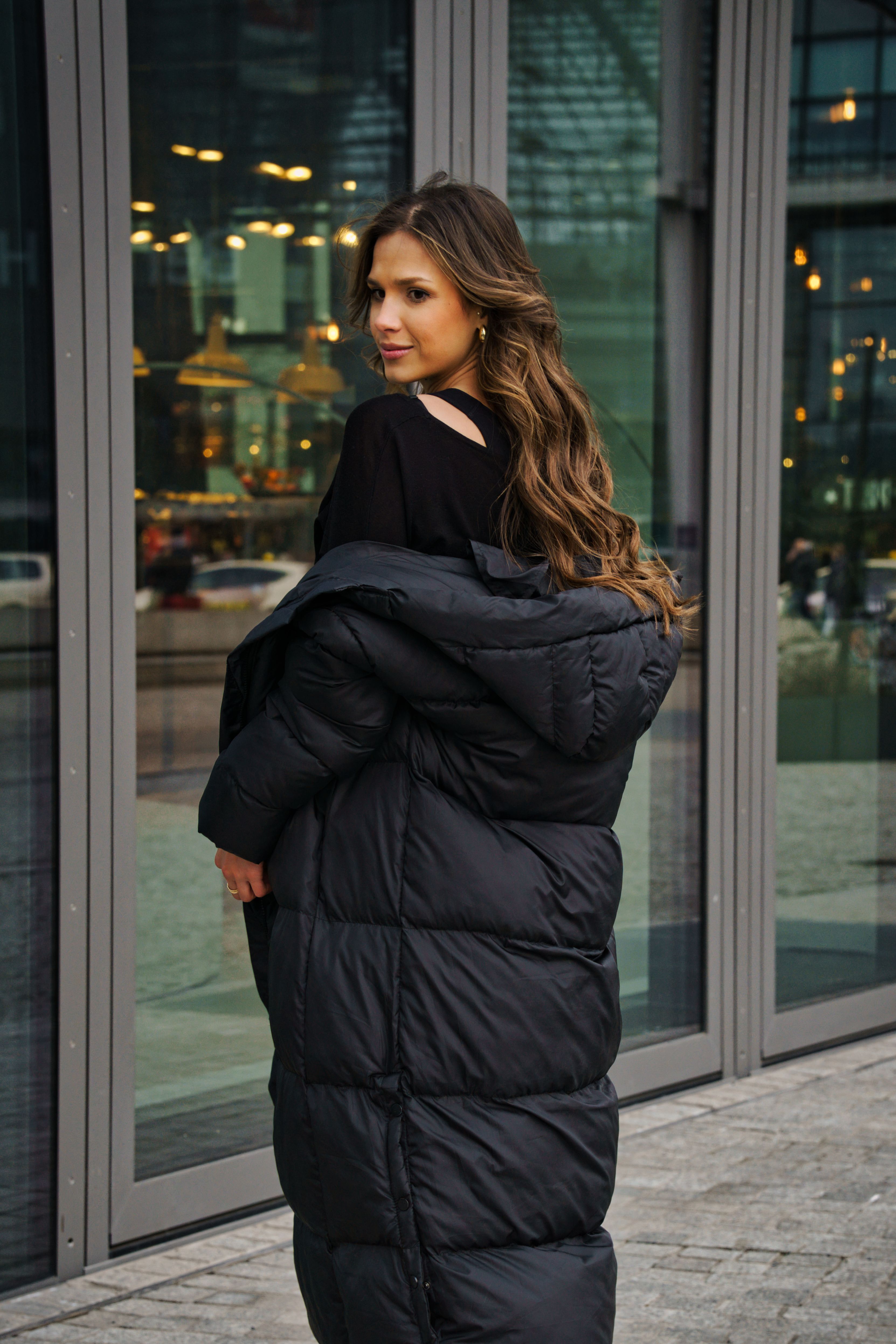 Long Puffer and Dress