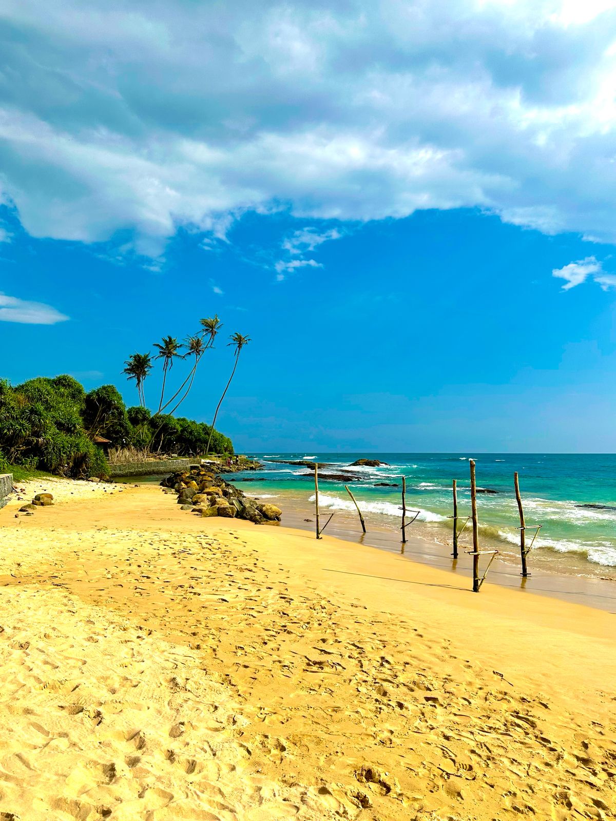 Sri Lanka – plaża w Ahangamie i ocean