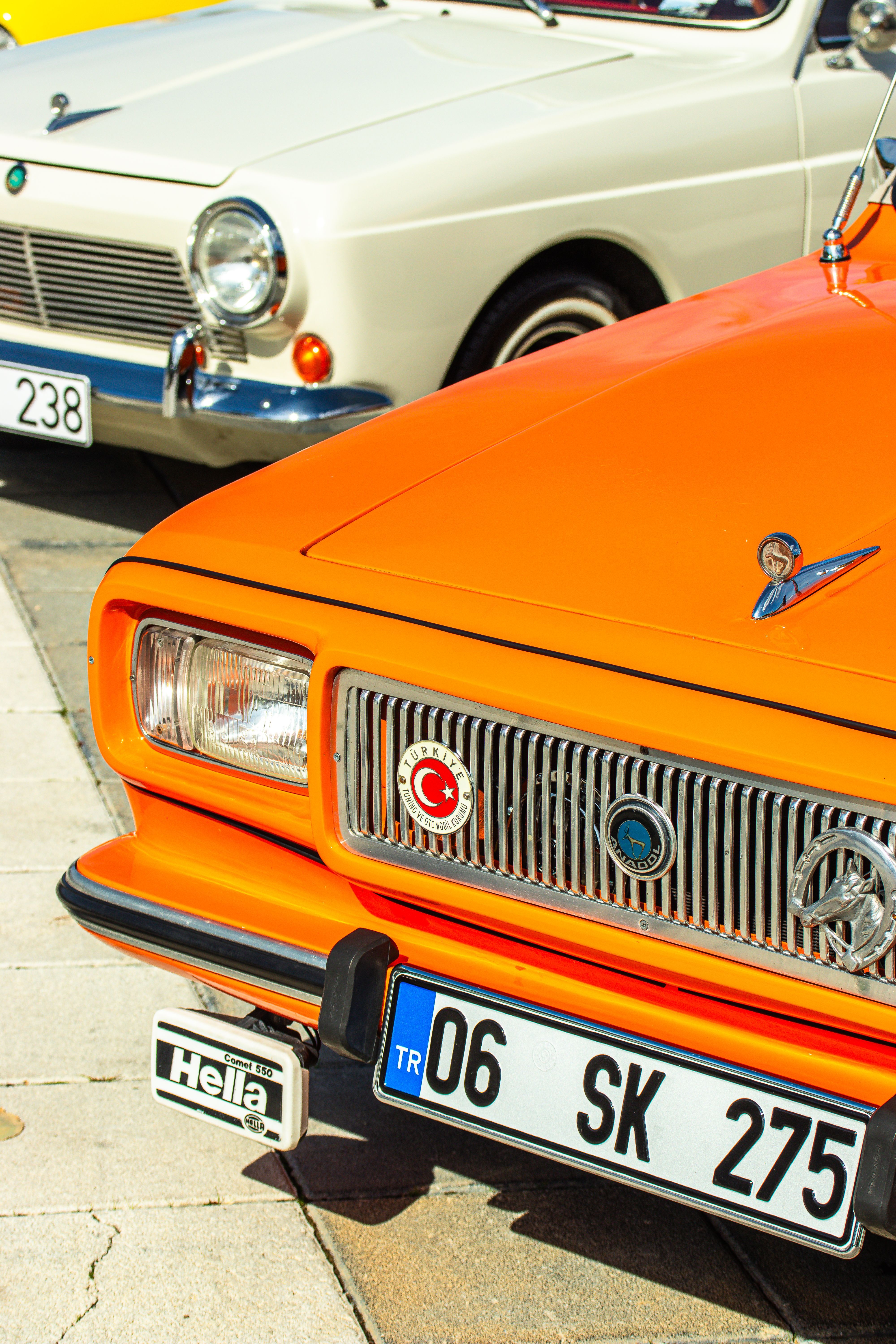 Vintage Turkish Cars at a Classic Car Show in Ankara · Free Stock Photo