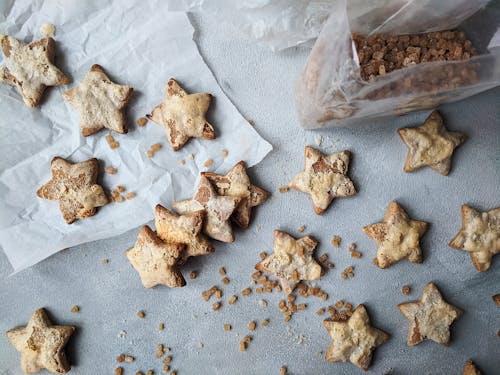 Free Star Biscuits Stock Photo