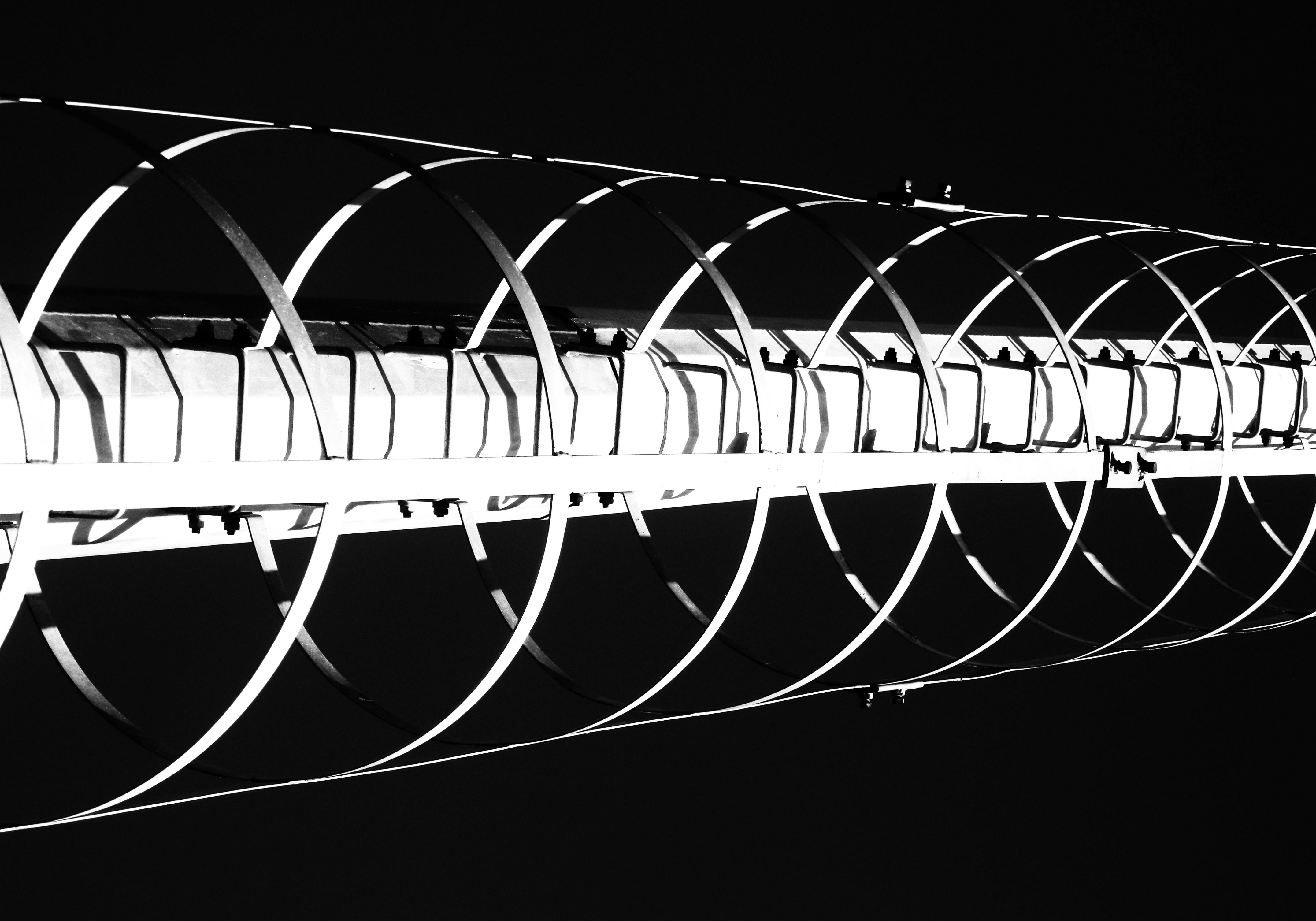 Détail des lames orientables en aluminium