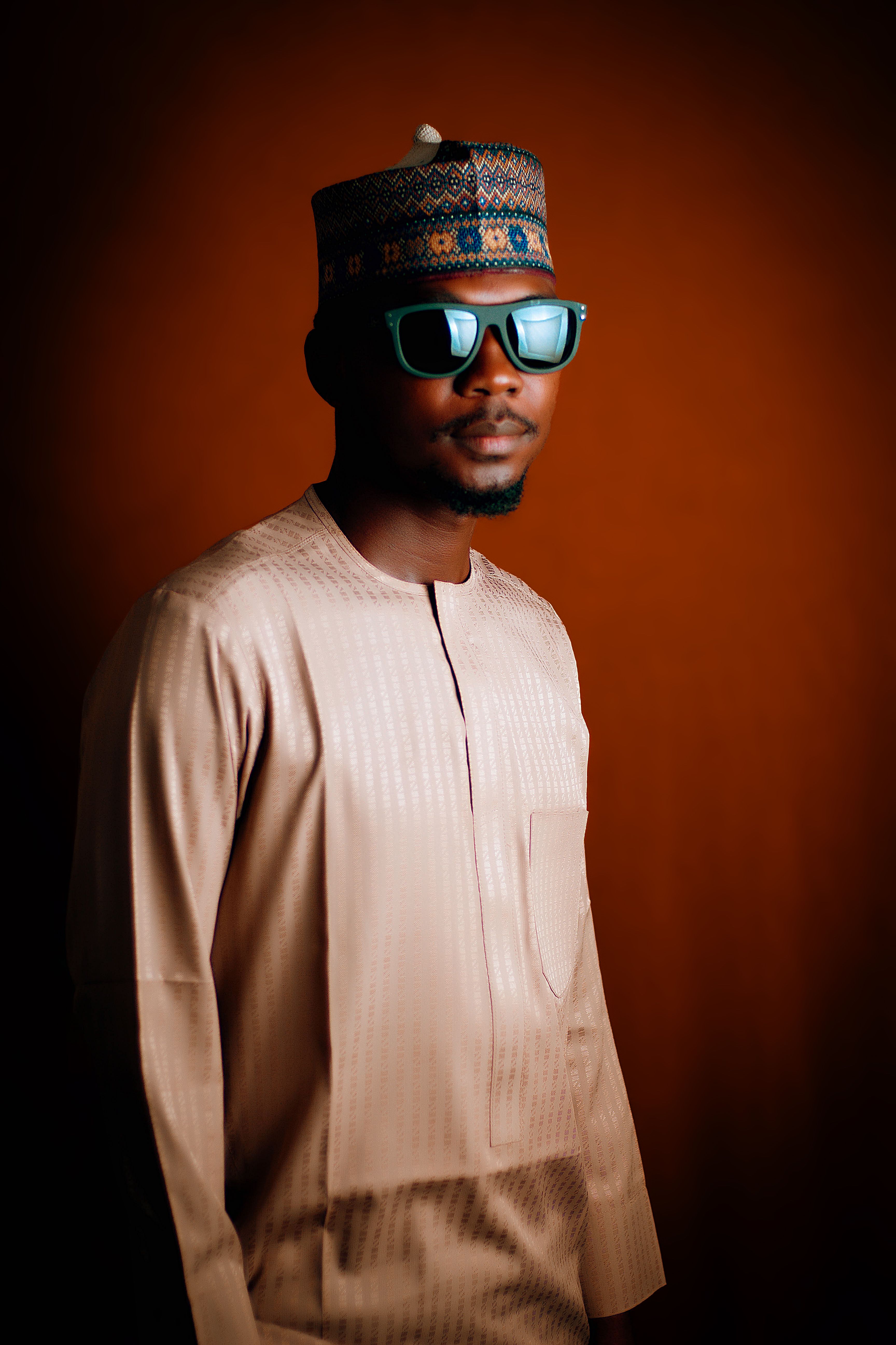 Stylish Portrait of Man in Traditional Attire · Free Stock Photo