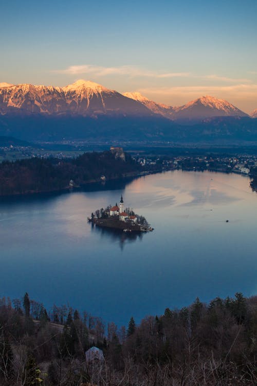 Island on Lake