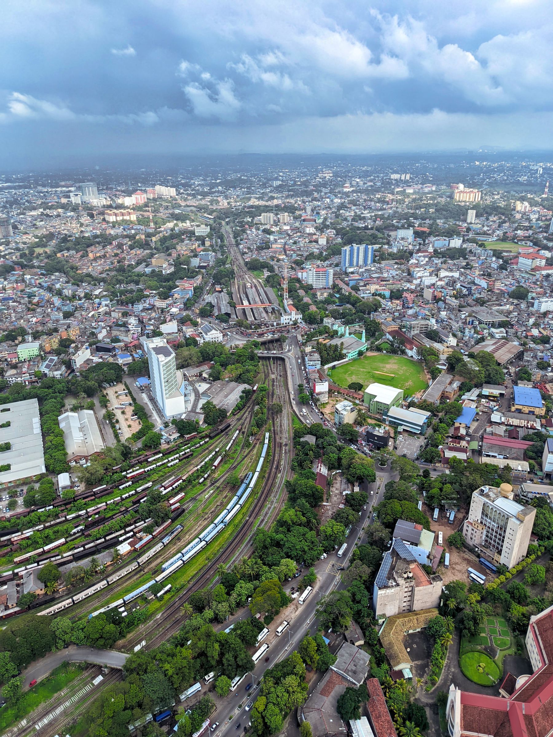 Colombo cityscape, Sri Lanka