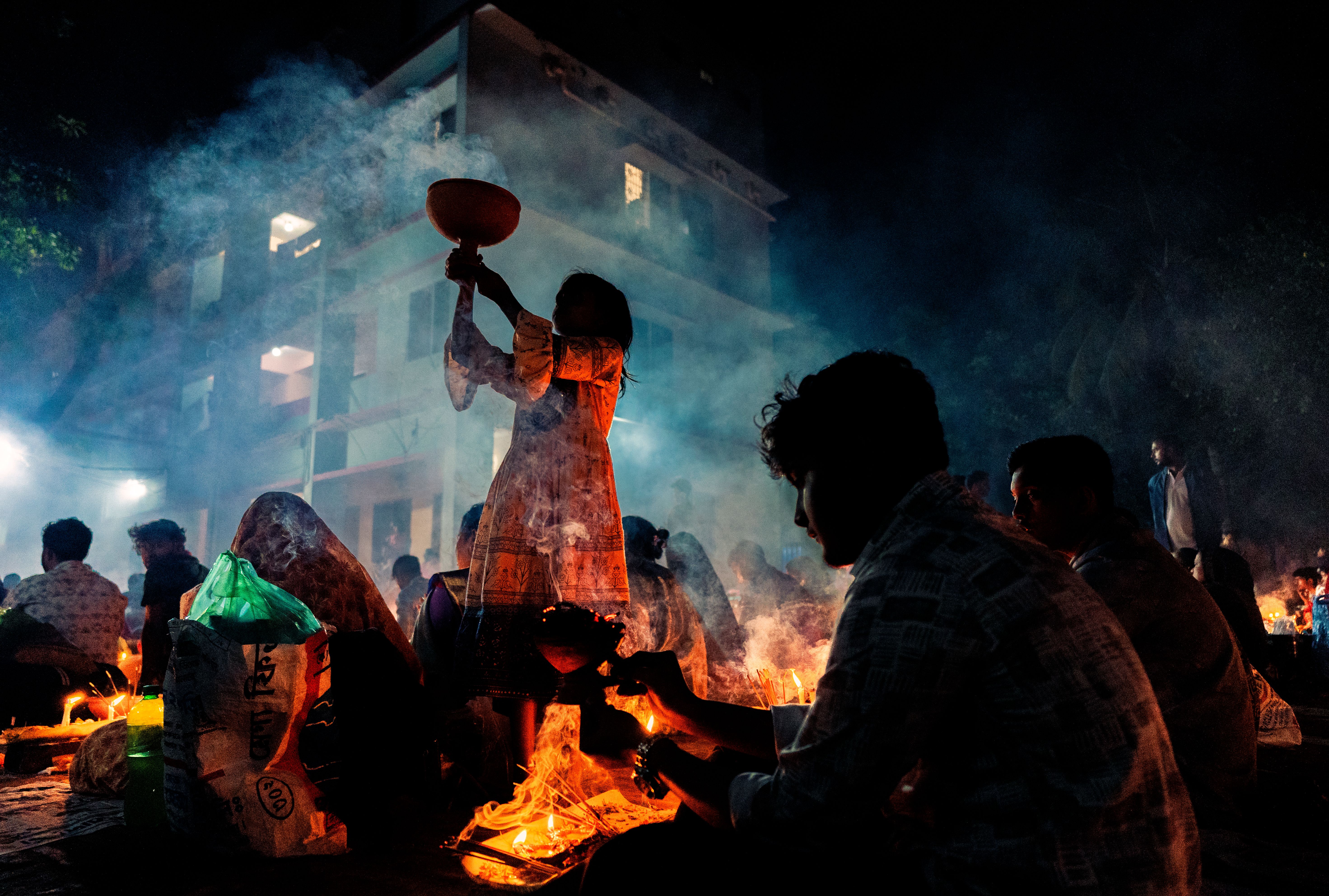Traditional Sri Lankan Torch Procession · Free Stock Photo