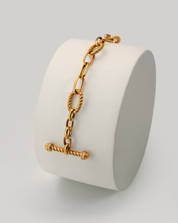 Blog, Guides bracelets - Bracelet en or à maillons, exemple de bracelet 18 carats vendu au Maroc