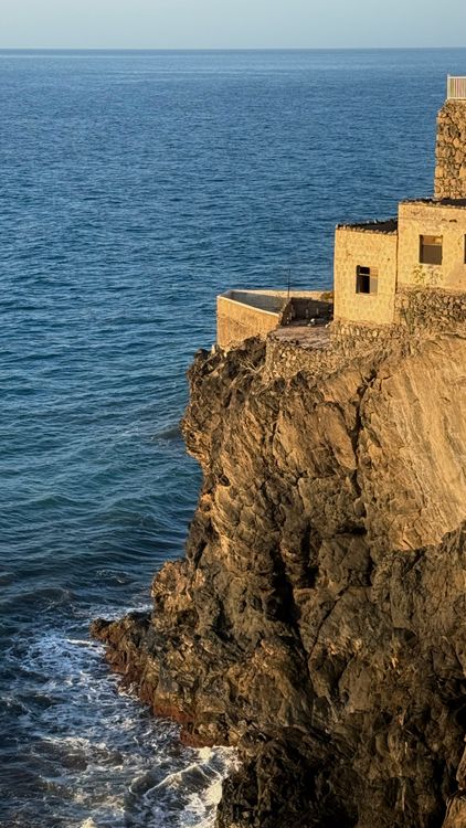 Spain Cliffs Historic Coastal Building on Rocky Cliff in Spain · Free Stock Photo